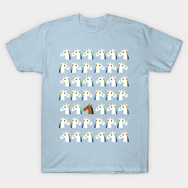 I’m A Horse T-Shirt by Thatssounicorny